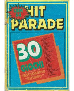 Hit Parade anno 2 n. 16 CBM 64 ed. SIPE FF16