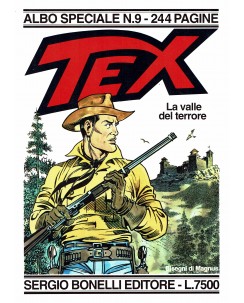 Texone Tex speciale  9 la valle del terrore di Magnus ed. Bonelli FU01