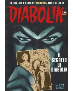 DIABOLIK Anno LI n.11 il segreto di Diabolik ed. Astorina