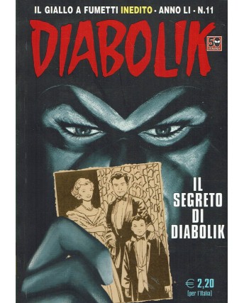 DIABOLIK Anno LI n.11 il segreto di Diabolik ed. Astorina