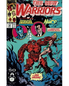The New Warriors  14 aug 1991 di Nicieza ed. Marvel Comics lingua originale OL02