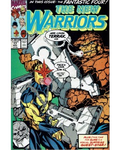 The New Warriors  17 nov 1991 di Nicieza ed. Marvel Comics lingua originale OL02