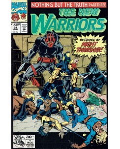 The New Warriors  24 giu 1992 di Nicieza ed. Marvel Comics lingua originale OL02