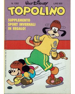 Topolino n.1352 ed. Walt Disney Mondadori