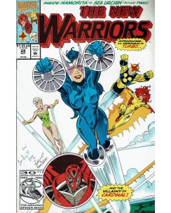 The New Warriors  28 oct 1992 di Nicieza ed. Marvel Comics lingua originale OL02