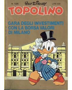 Topolino n.1326 ed. Walt Disney Mondadori