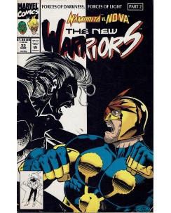 The New Warriors  33 mar 1993 di Nicieza ed. Marvel Comics lingua originale OL02