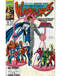 The New Warriors  36 giu 1993 di Nicieza ed. Marvel Comics lingua originale OL02