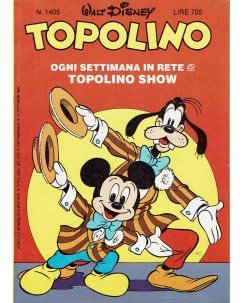 Topolino n.1405 ed. Walt Disney Mondadori