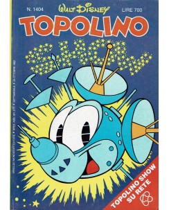 Topolino n.1404 ed. Walt Disney Mondadori