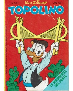 Topolino n.1401 ed. Walt Disney Mondadori