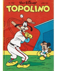 Topolino n.1394 ed. Walt Disney Mondadori