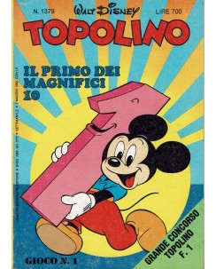 Topolino n.1379 ed. Walt Disney Mondadori