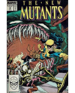 The New Mutants  70 dic 1988 di Liefield ed. Marvel Comics lingua originale OL01