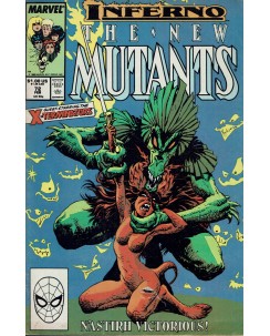 The New Mutants  72 feb 1989 di Liefield ed. Marvel Comics lingua originale OL01