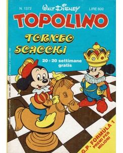 Topolino n.1372 ed. Walt Disney Mondadori