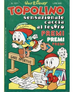 Topolino n.1371 ed. Walt Disney Mondadori