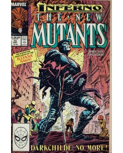 The New Mutants  73 mar 1989 di Liefield ed. Marvel Comics lingua originale OL01