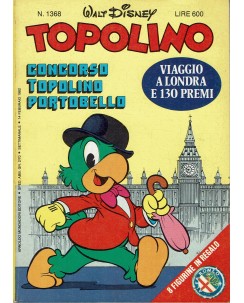 Topolino n.1368 ed. Walt Disney Mondadori