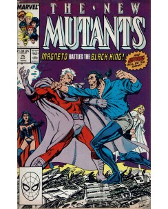 The New Mutants  75 mag 1989 di Liefield ed. Marvel Comics lingua originale OL01