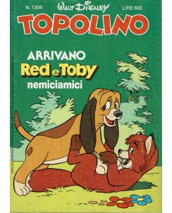 Topolino n.1359 pieghevole MATTEL ed. Walt Disney Mondadori
