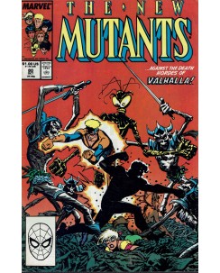 The New Mutants  80 oct 1989 di Liefield ed. Marvel Comics lingua originale OL01