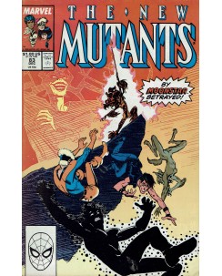 The New Mutants  83 dic 1989 di Liefield ed. Marvel Comics lingua originale OL01