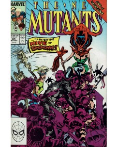 The New Mutants  84 dic 1989 di Liefield ed. Marvel Comics lingua originale OL01
