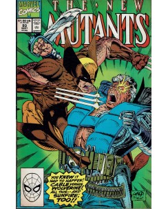 The New Mutants  93 sett 1990 di Liefield ed. Marvel C lingua originale OL01
