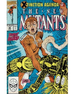 The New Mutants  95 nov 1990 di Liefield ed. Marvel Comics lingua originale OL01