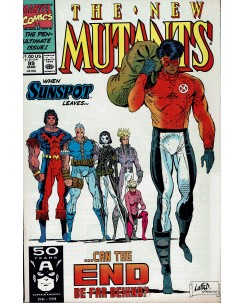 The New Mutants  99 mar 1991 di Liefield ed. Marvel Comics lingua originale OL01