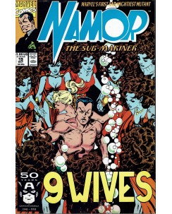 Namor the Sub Mariner  19 oct 1991 di Byrne ed. Marvel lingua originale OL03