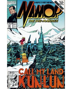 Namor the Sub Mariner  21 dic 1991 di Stan Lee ed. Marvel lingua originale OL03