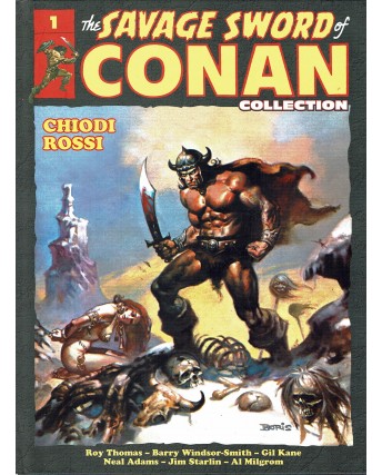 The Savage Sword of Conan Collection  1 chiodi rossi ed. Panini FU26