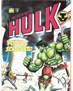 L'Incredibile Hulk n.10 Il Supereroe della TV potere scatenato ed. Corno FU33
