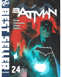 DC Best Seller Batman  24 di Snyder e Capullo ed.Panini BO01