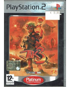 Videogioco Playstation 2 Jak 3 PLATINUM PS2 12+ libretto usato