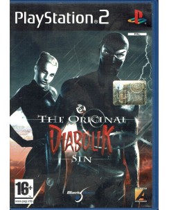 Videogioco Playstation 2 Diabolik the original SIN PS2 12+ NO libretto usato