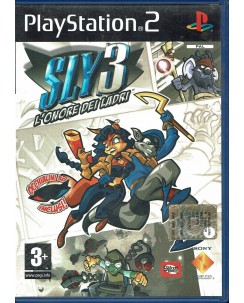 Videogioco Playstation 2 Sly 3 l'onore dei ladri PS2 12+ NO libretto usato
