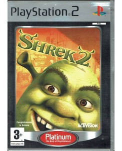 Videogioco Playstation 2 Shrek 2 PLATINUM PS2 3+ libretto usato