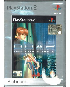 Videogioco Playstation 2 Dead or Alive 2 PLATINUM PS2 15+ libretto usato
