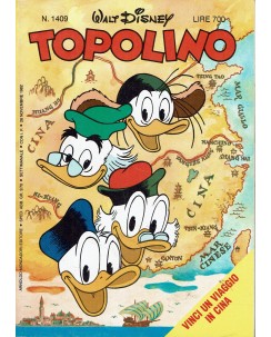 Topolino n.1409 pieghevole MATTEL ed. Walt Disney Mondadori