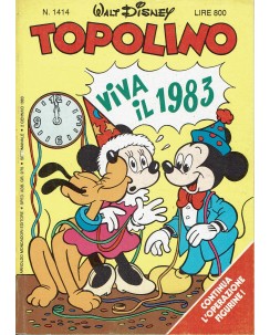 Topolino n.1414 ed. Walt Disney Mondadori