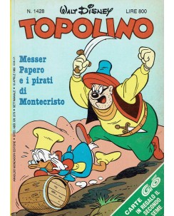 Topolino n.1428 ed. Walt Disney Mondadori