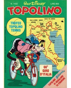 Topolino n.1432 pieghevole MASTERS ed. Walt Disney Mondadori