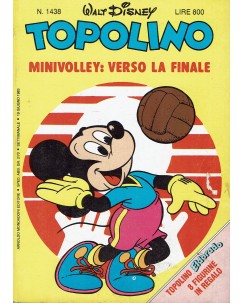 Topolino n.1438 ed. Walt Disney Mondadori