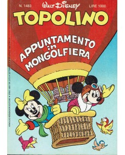 Topolino n.1483 PIEGHEVOLE POOCHIE ed. Walt Disney Mondadori