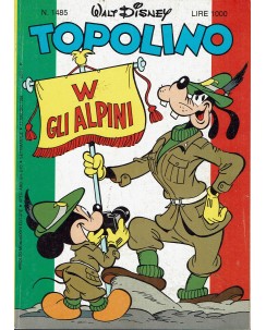 Topolino n.1485 ed. Walt Disney Mondadori