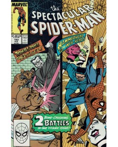 The Spectacular Spider-Man 153 Aug 1989 ed. Marvel Comics lingua originale OL05
