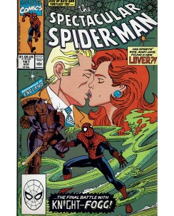 The Spectacular Spider-Man 167 Aug 1990 ed. Marvel Comics lingua originale OL05